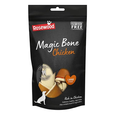 Rosewood Magic Bone Chicken Large Dog Treats 2pcs 140g - 140g